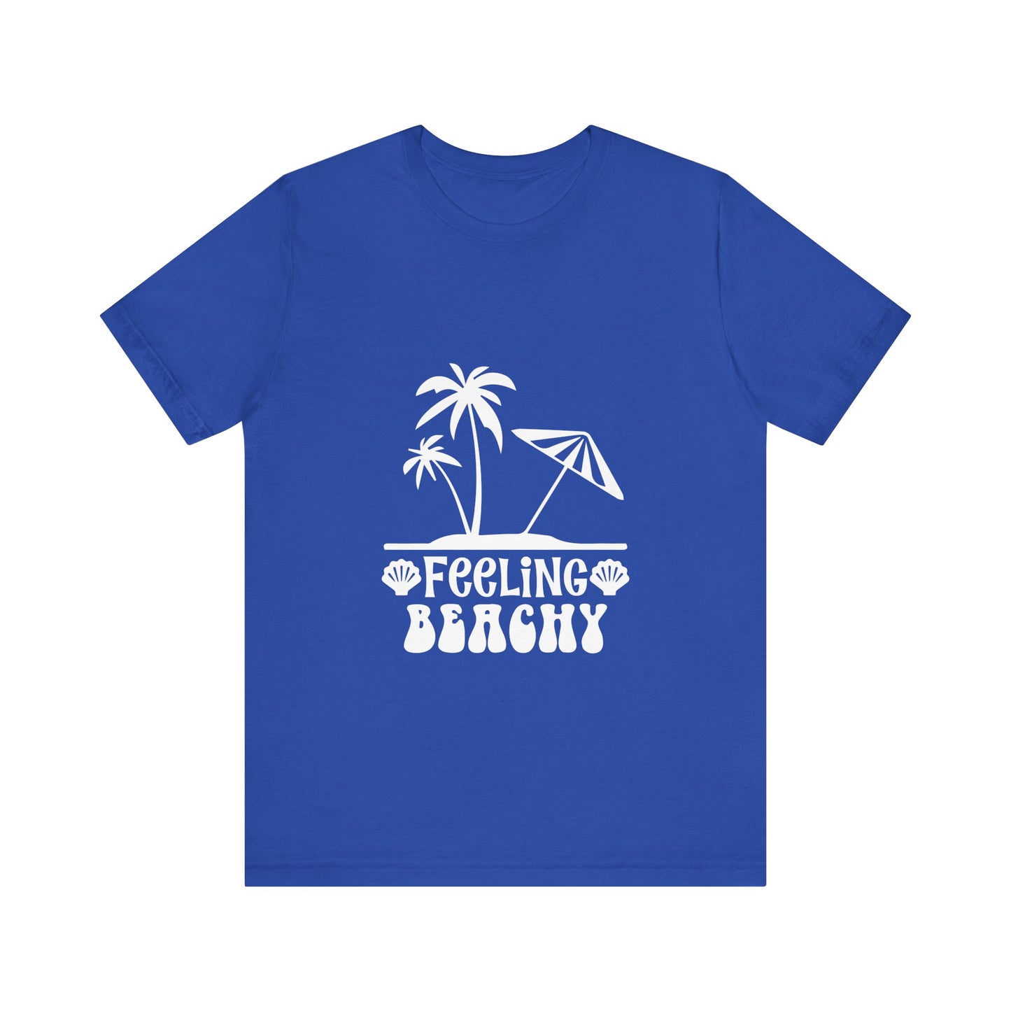 Feeling Beachy Unisex Jersey Short Sleeve Tee - Summer Vibes T-Shirt - Modern District