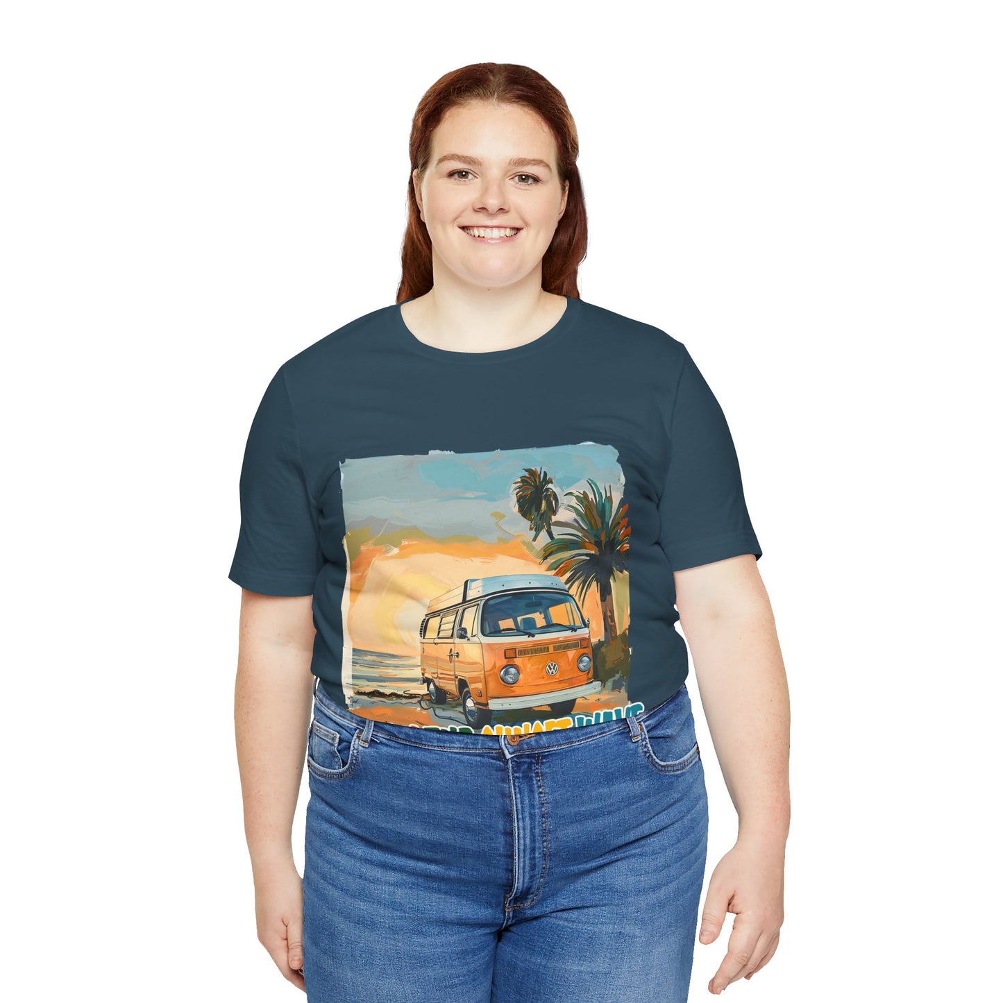 Catch the Sunset Wave Unisex Tee - Vibrant Summer Vibes - Modern District