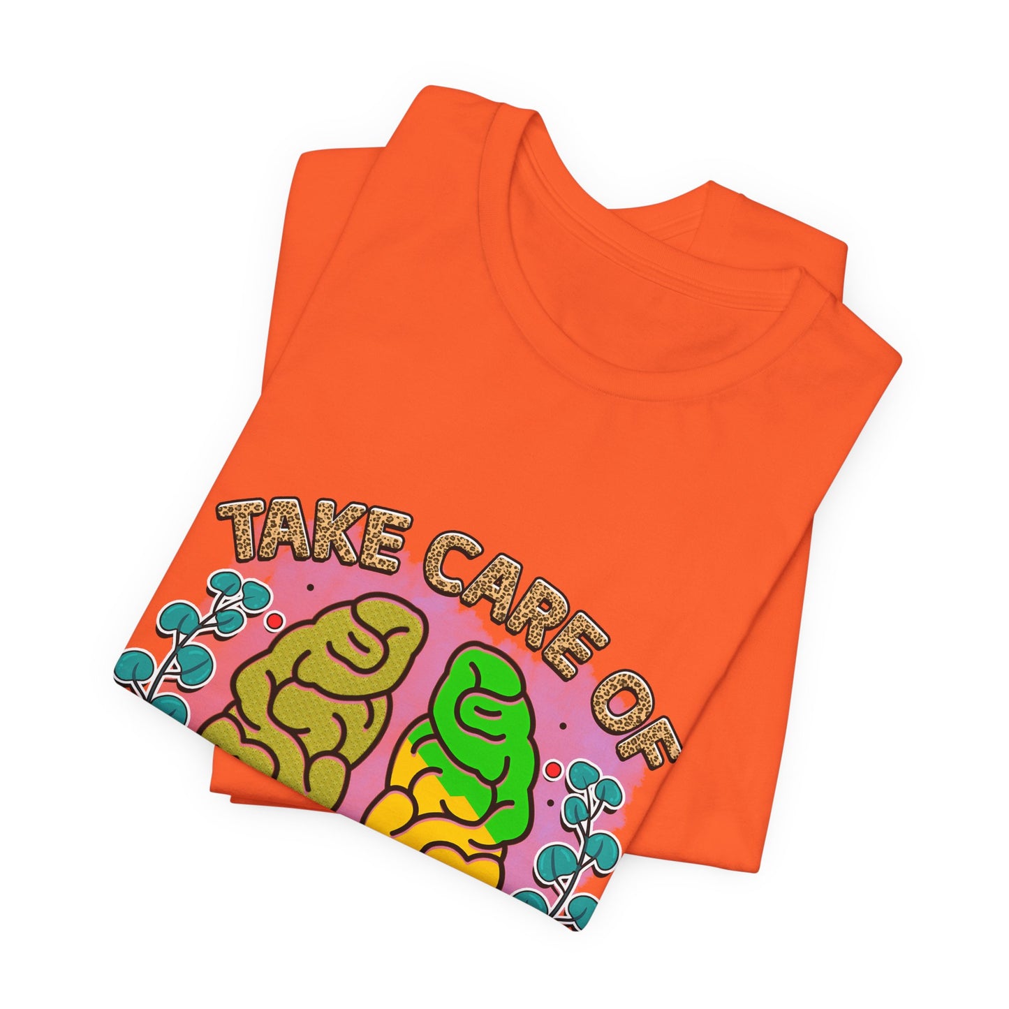 Take Care of Yourself Tee - Unisex Inspirational Jersey Short Sleeve Shirt