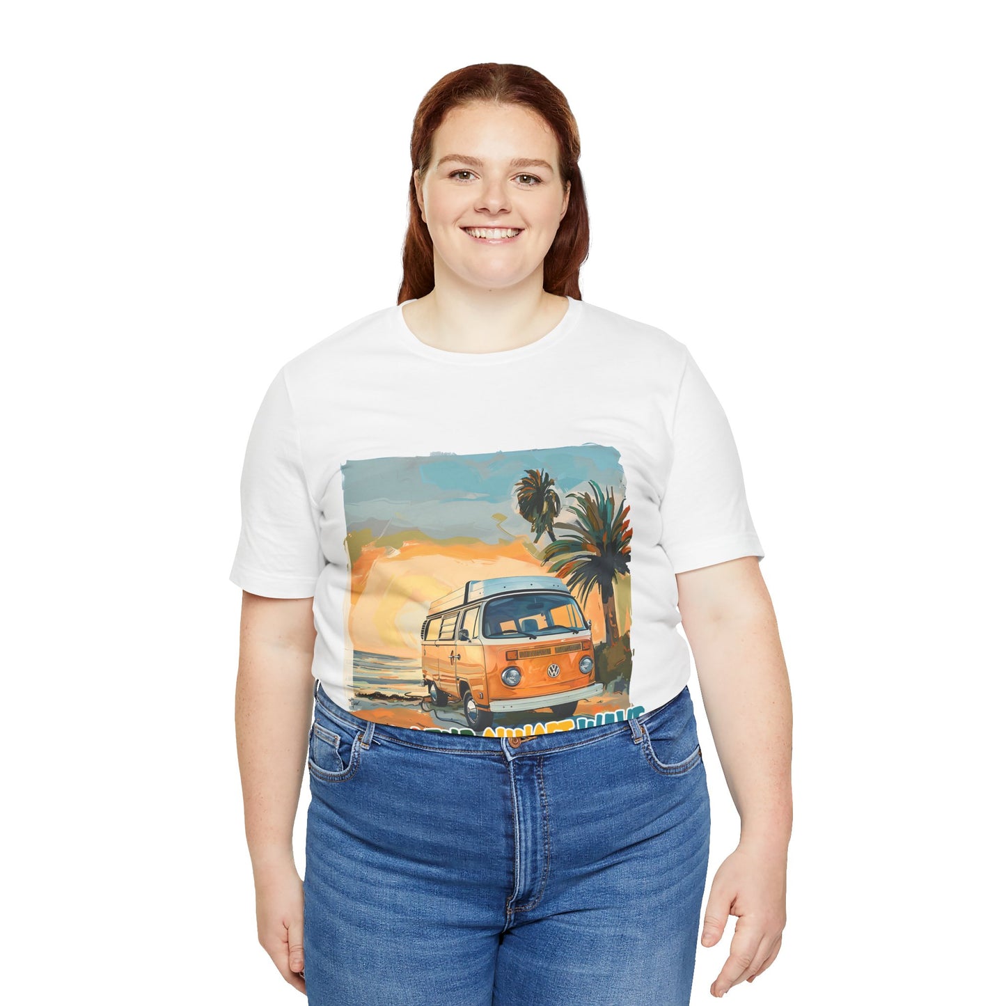 Catch the Sunset Wave Unisex Tee - Vibrant Summer Vibes - Modern District
