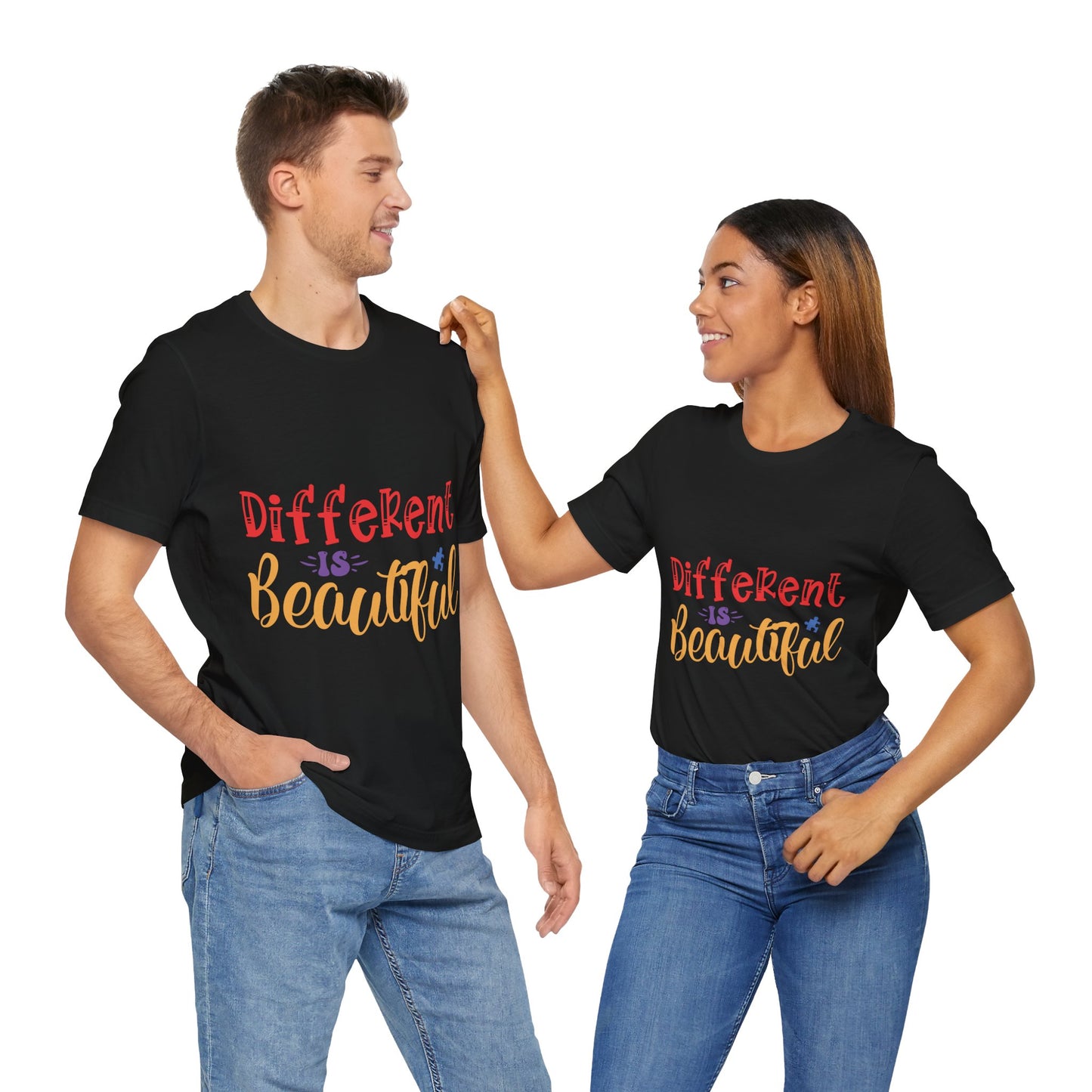 Inspirational Tee - 'Different is Beautiful' - Modern District