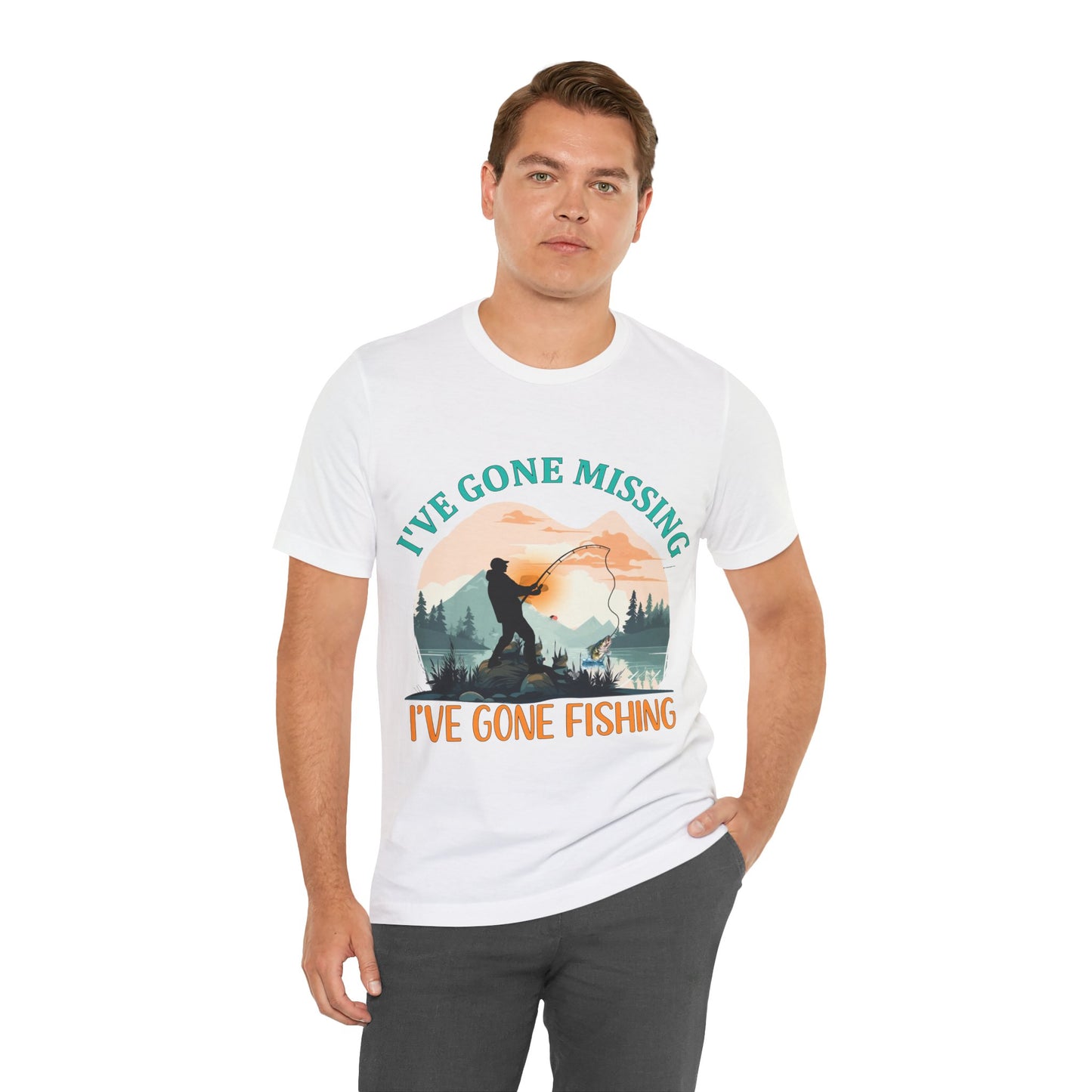 Gone Fishing Tee, Fishing T-Shirt, Outdoor Apparel, Weekend Vibes, Gift for Fisherman, Summer Outfit, Unisex Fishing Shirt