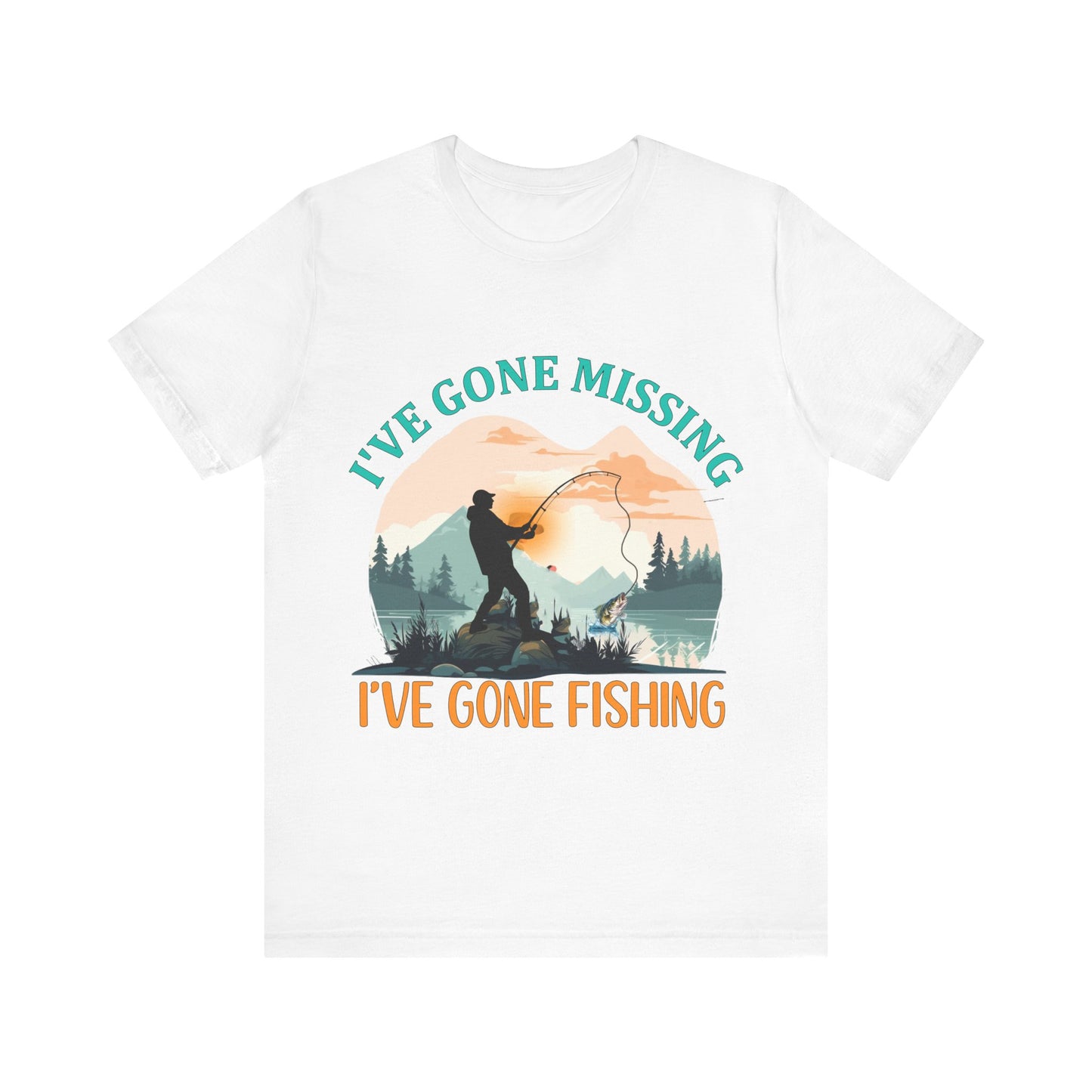 Gone Fishing Tee, Fishing T-Shirt, Outdoor Apparel, Weekend Vibes, Gift for Fisherman, Summer Outfit, Unisex Fishing Shirt