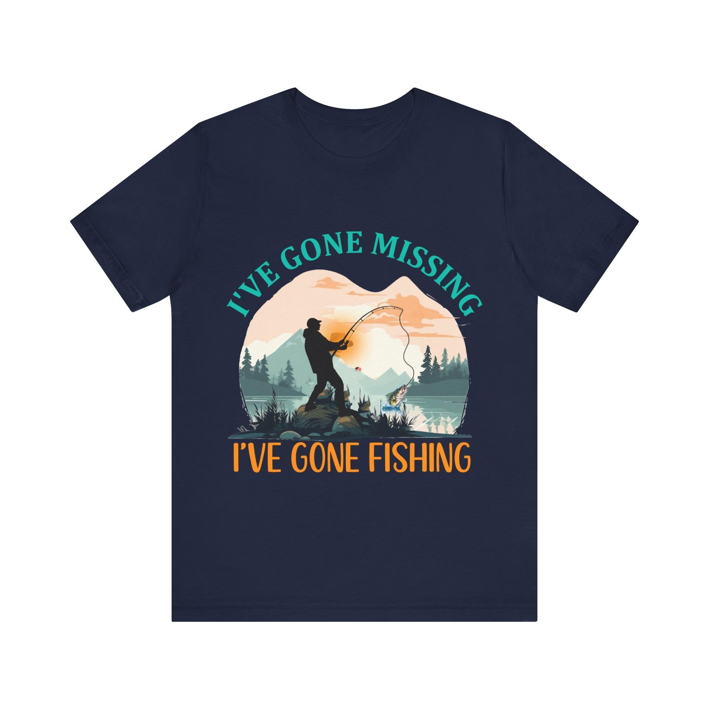 Gone Fishing Tee, Fishing T-Shirt, Outdoor Apparel, Weekend Vibes, Gift for Fisherman, Summer Outfit, Unisex Fishing Shirt