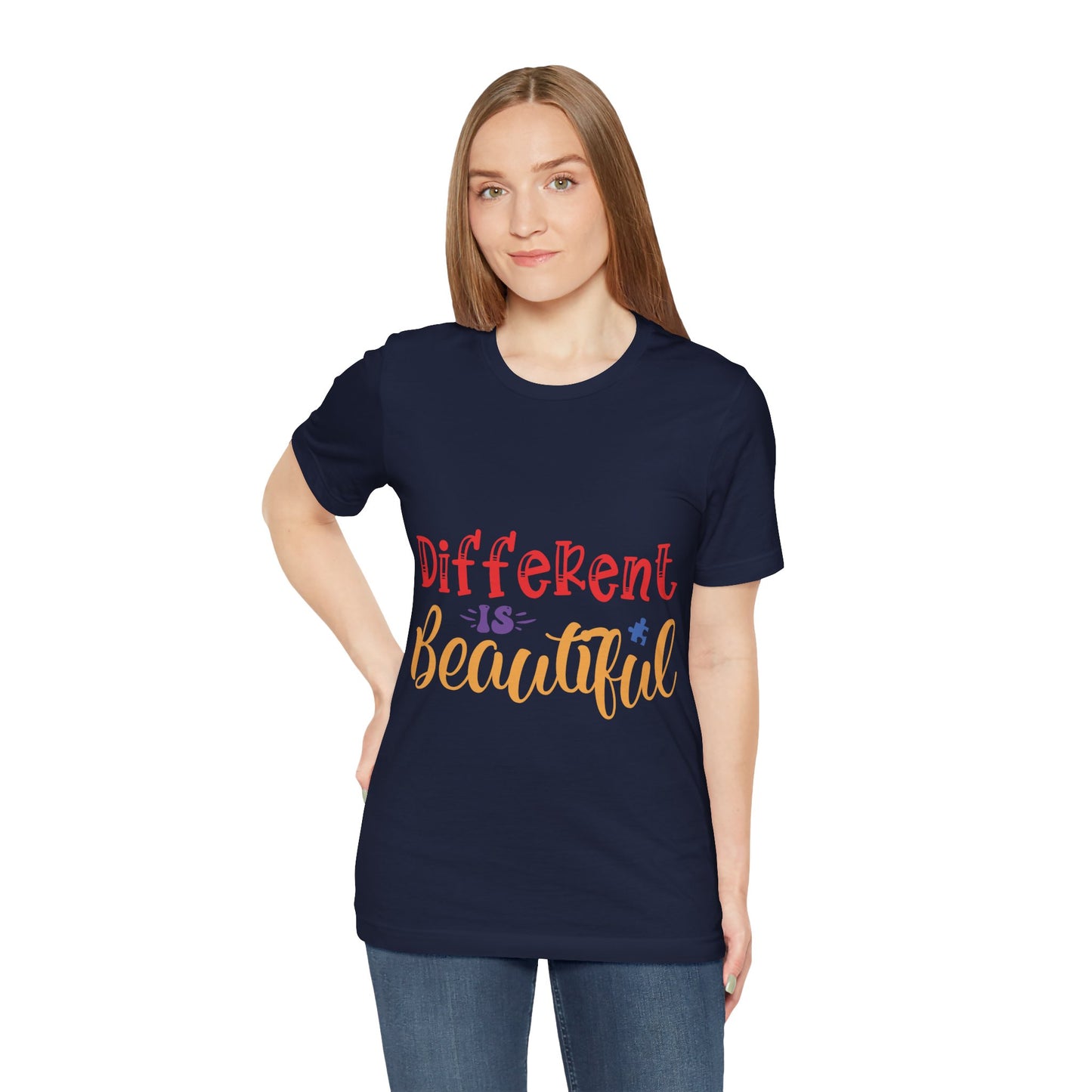 Inspirational Tee - 'Different is Beautiful' - Modern District