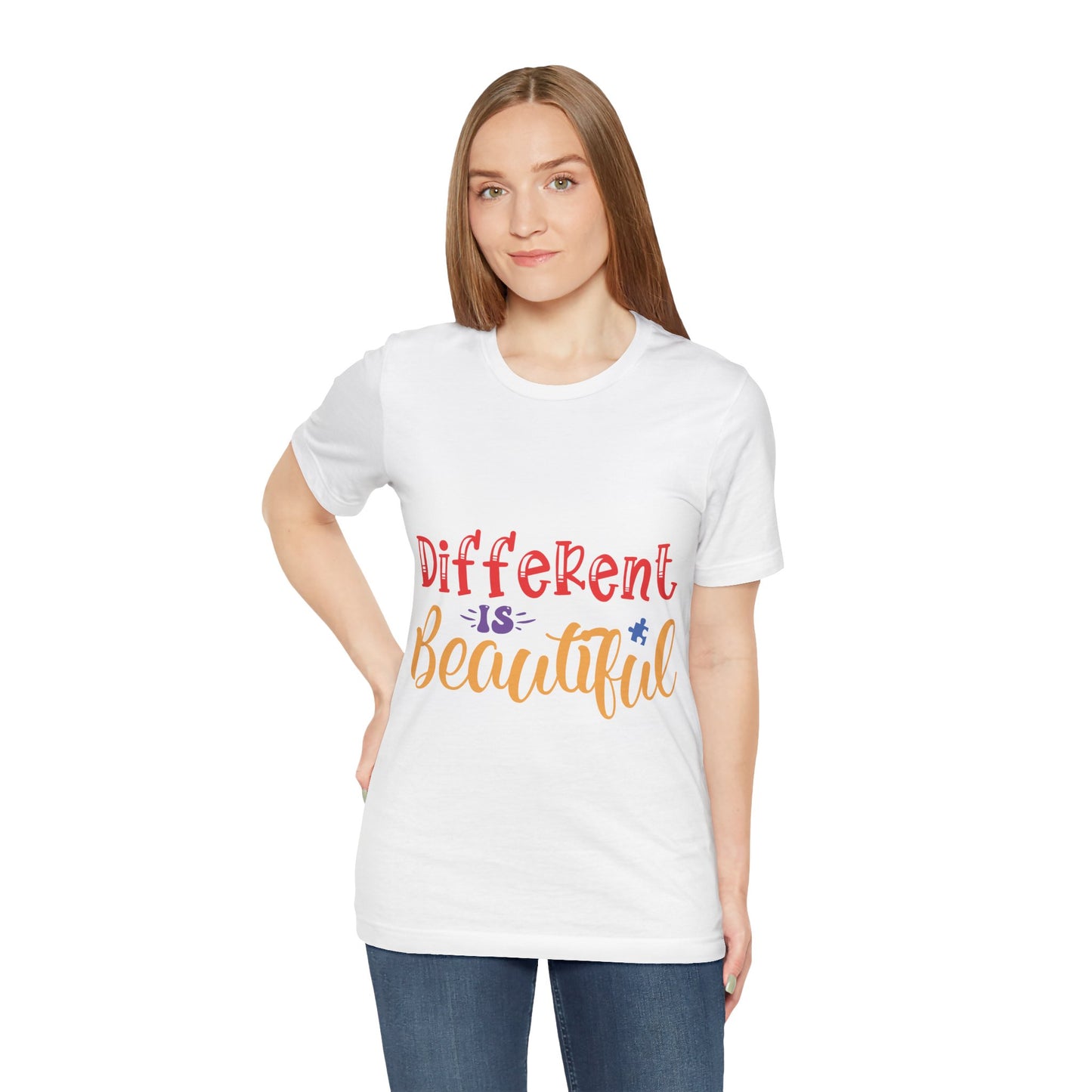 Inspirational Tee - 'Different is Beautiful' - Modern District
