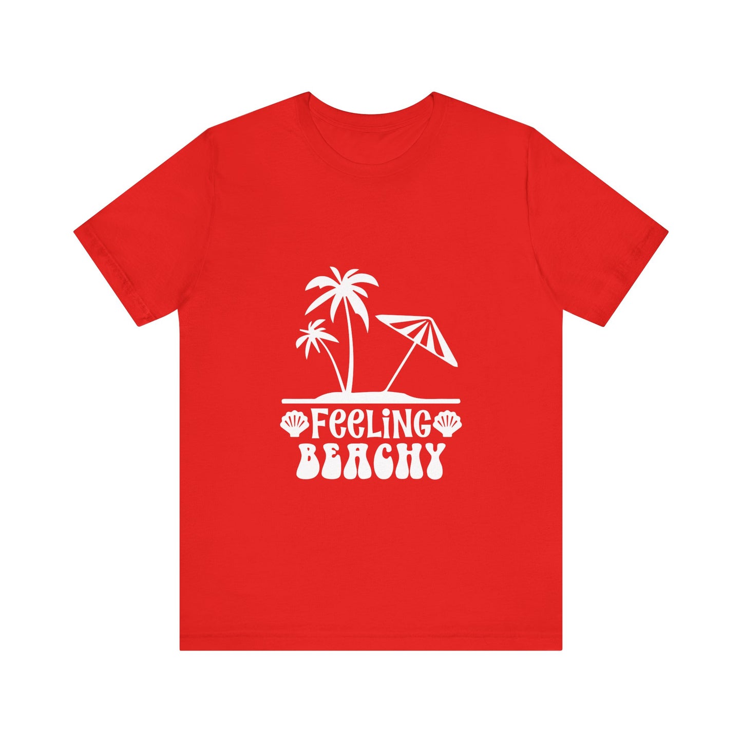Feeling Beachy Unisex Jersey Short Sleeve Tee - Summer Vibes T-Shirt - Modern District