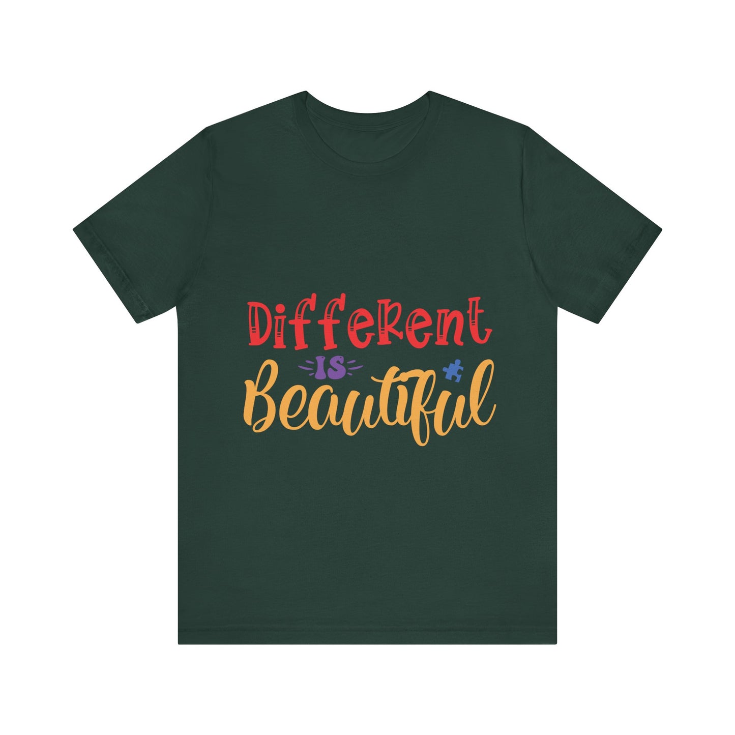 Inspirational Tee - 'Different is Beautiful' - Modern District