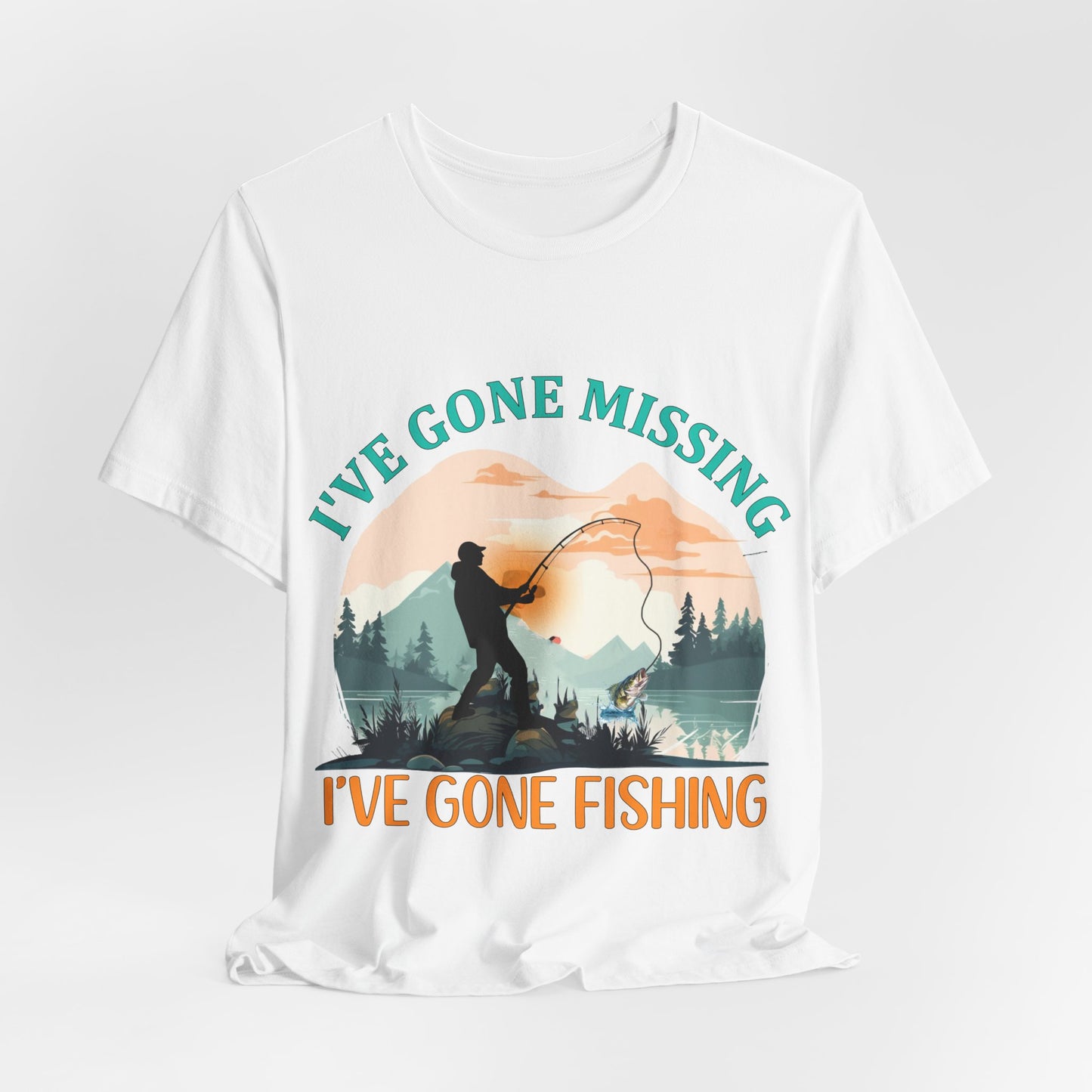 Gone Fishing Tee, Fishing T-Shirt, Outdoor Apparel, Weekend Vibes, Gift for Fisherman, Summer Outfit, Unisex Fishing Shirt