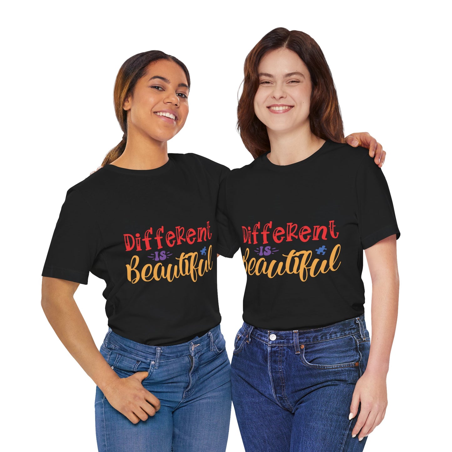 Inspirational Tee - 'Different is Beautiful' - Modern District