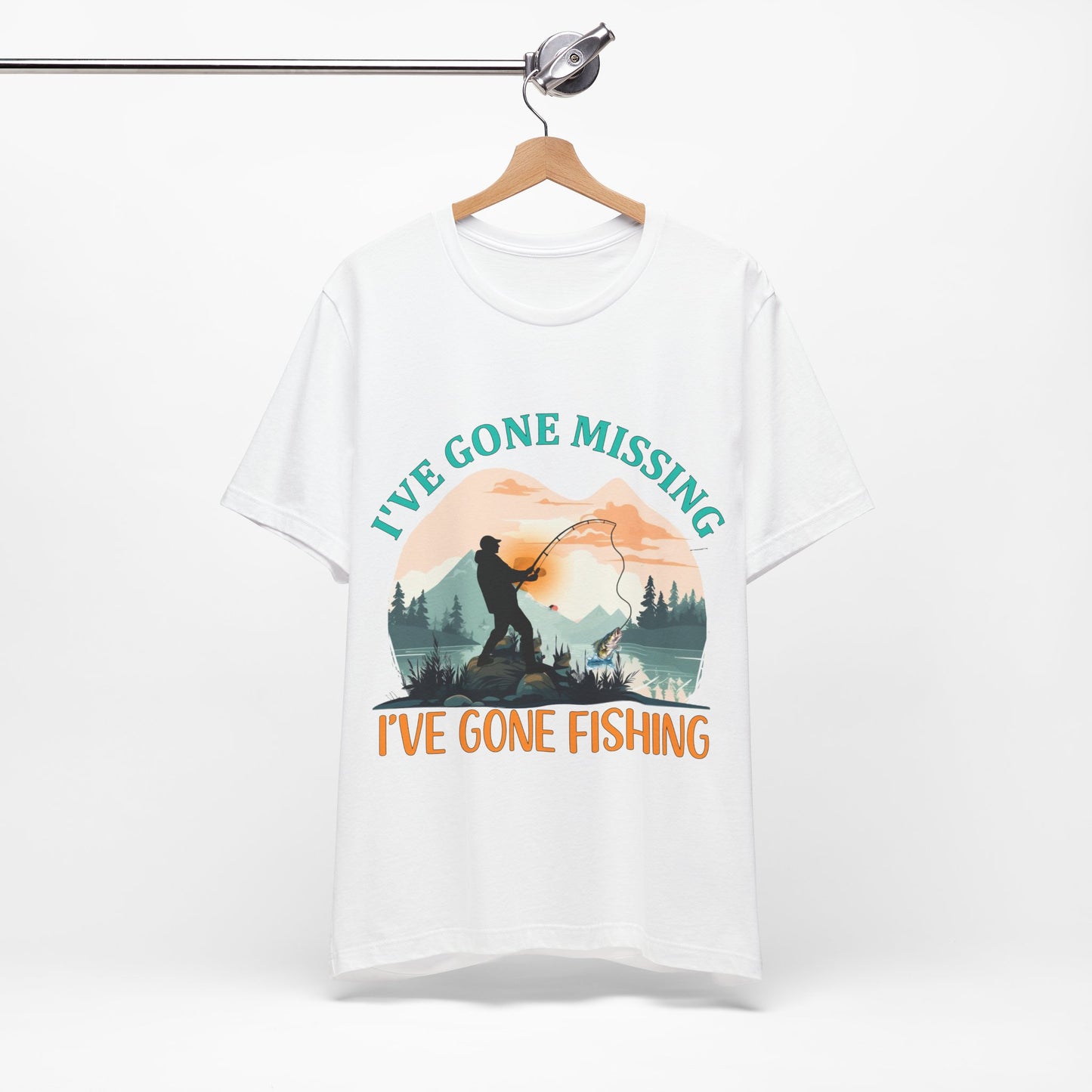 Gone Fishing Tee, Fishing T-Shirt, Outdoor Apparel, Weekend Vibes, Gift for Fisherman, Summer Outfit, Unisex Fishing Shirt