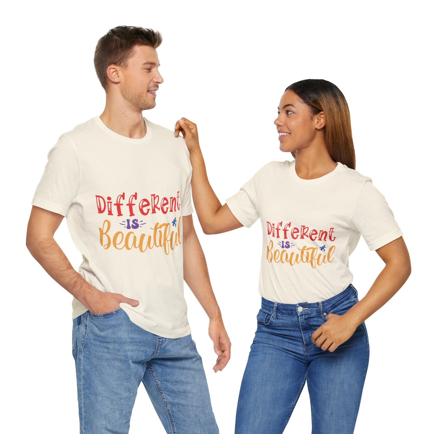 Inspirational Tee - 'Different is Beautiful' - Modern District