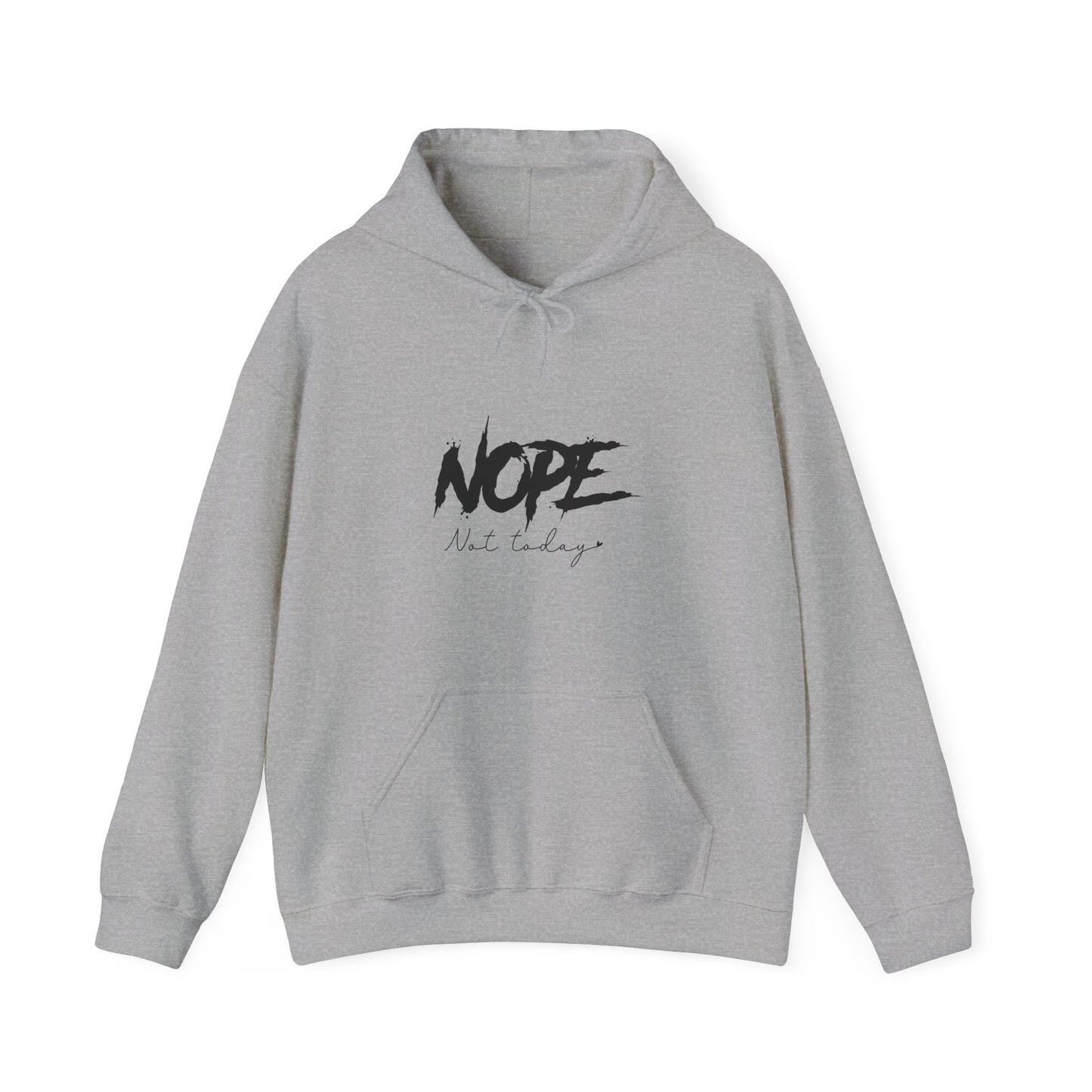 Beach Life Hooded Sweatshirt with NOPE Design - Perfect for Summer Vibes - Modern District