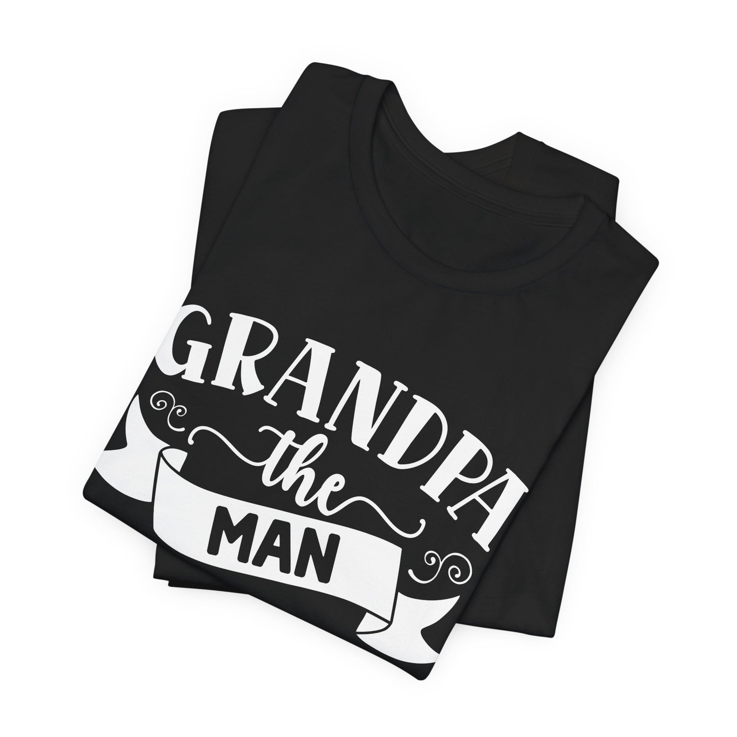 Grandpa The Man The Myth The Legend Tee - Unisex Jersey Short Sleeve T-Shirt for Father's Day & Gifts - Modern District