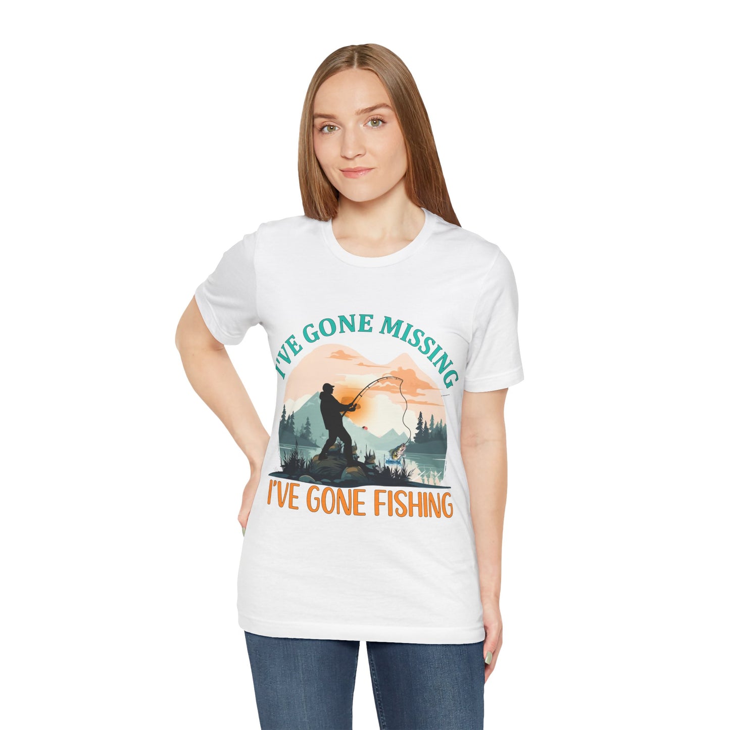 Gone Fishing Tee, Fishing T-Shirt, Outdoor Apparel, Weekend Vibes, Gift for Fisherman, Summer Outfit, Unisex Fishing Shirt
