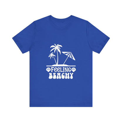 Feeling Beachy Unisex Jersey Short Sleeve Tee - Summer Vibes T-Shirt - Modern District