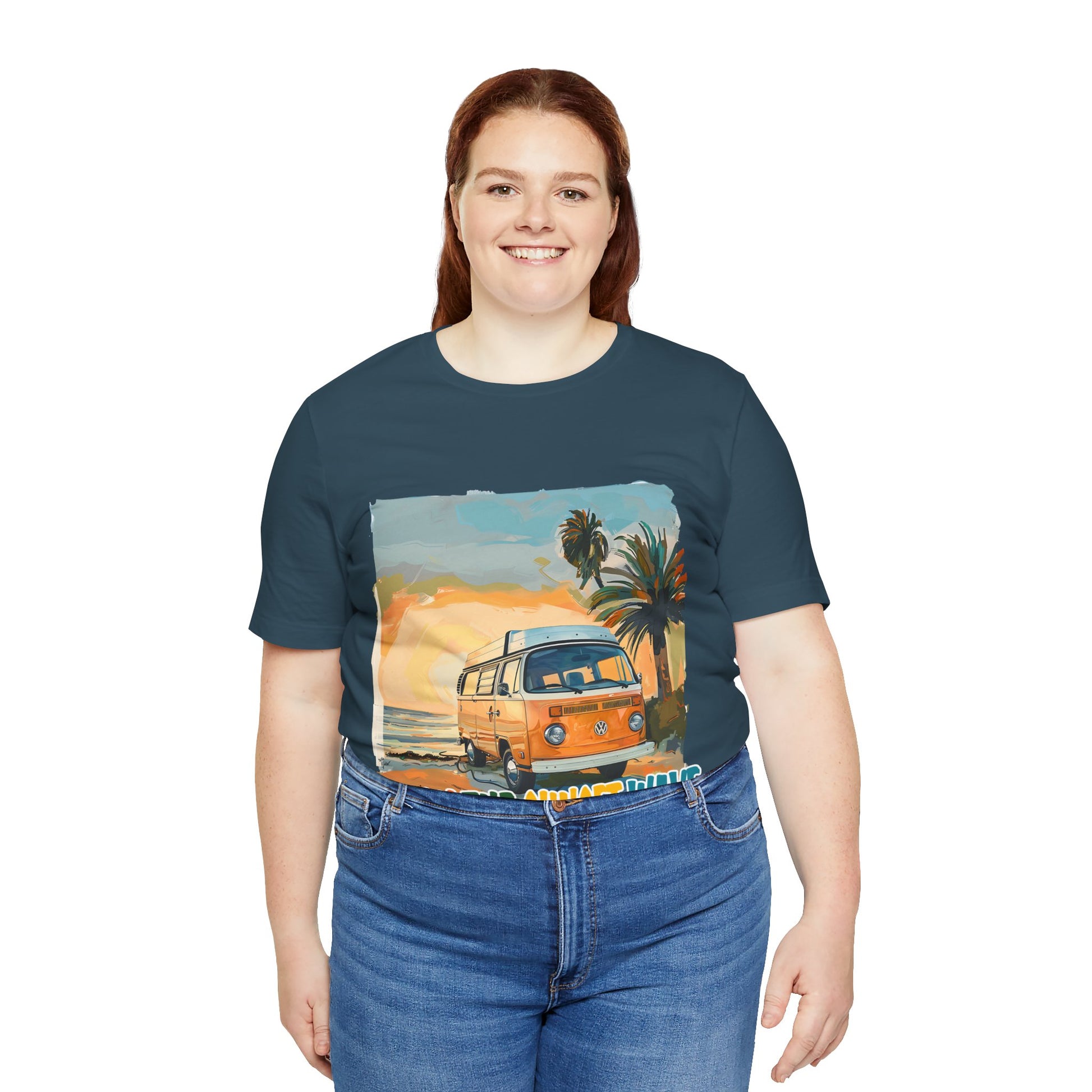 Catch the Sunset Wave Unisex Tee - Vibrant Summer Vibes - Modern District