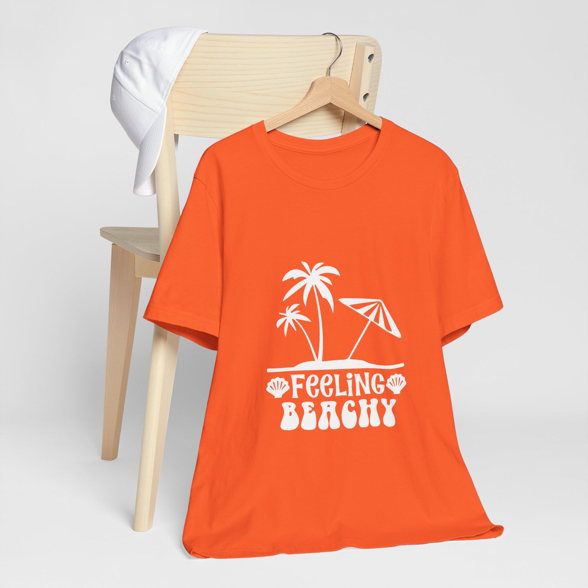 Feeling Beachy Unisex Jersey Short Sleeve Tee - Summer Vibes T-Shirt - Modern District
