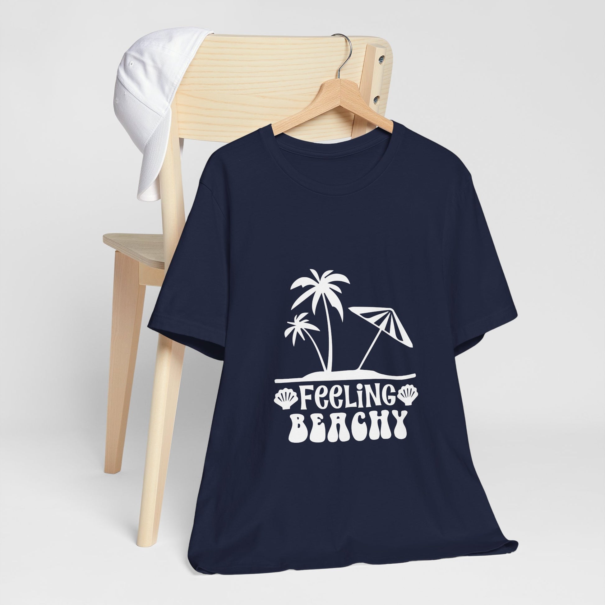 Feeling Beachy Unisex Jersey Short Sleeve Tee - Summer Vibes T-Shirt - Modern District