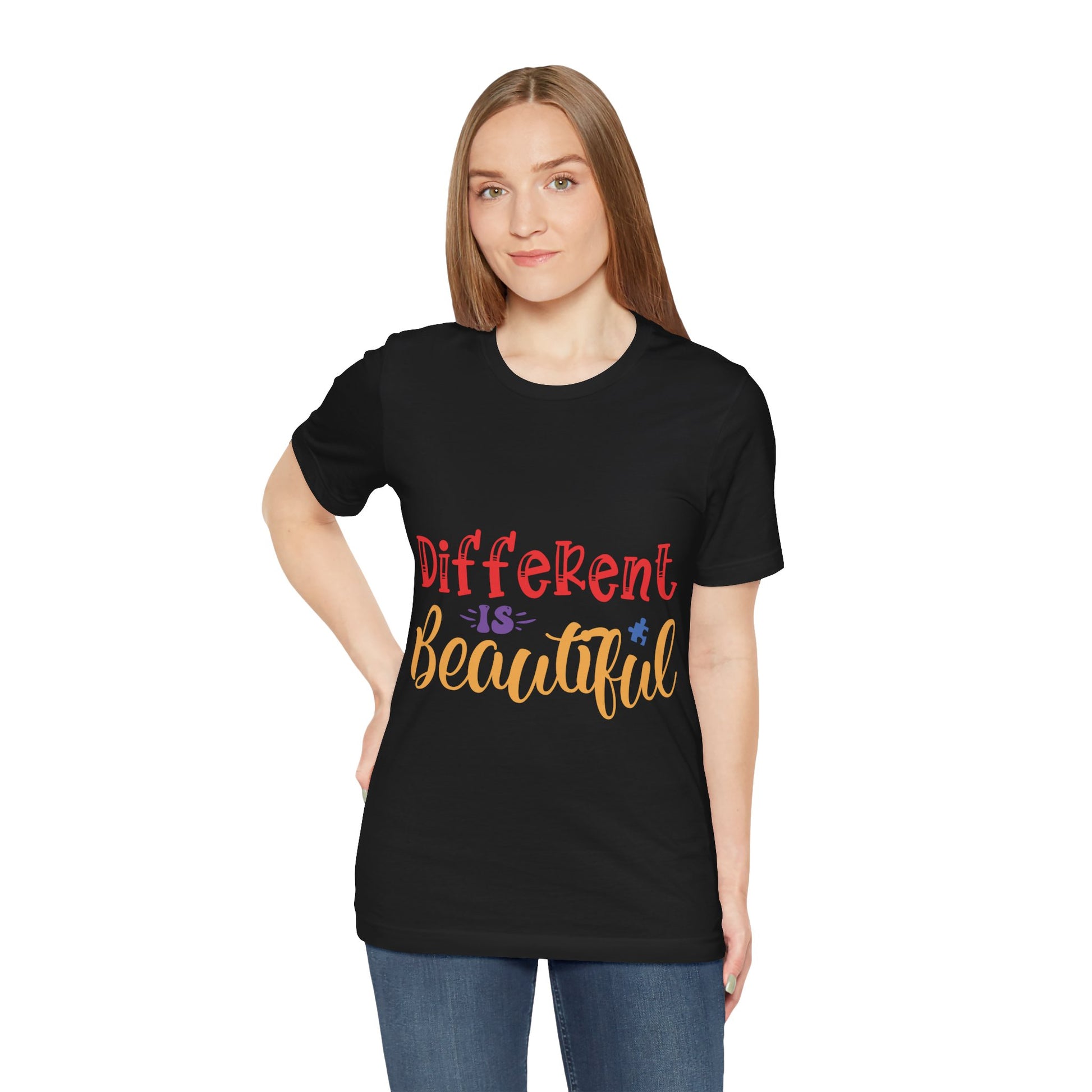 Inspirational Tee - 'Different is Beautiful' - Modern District