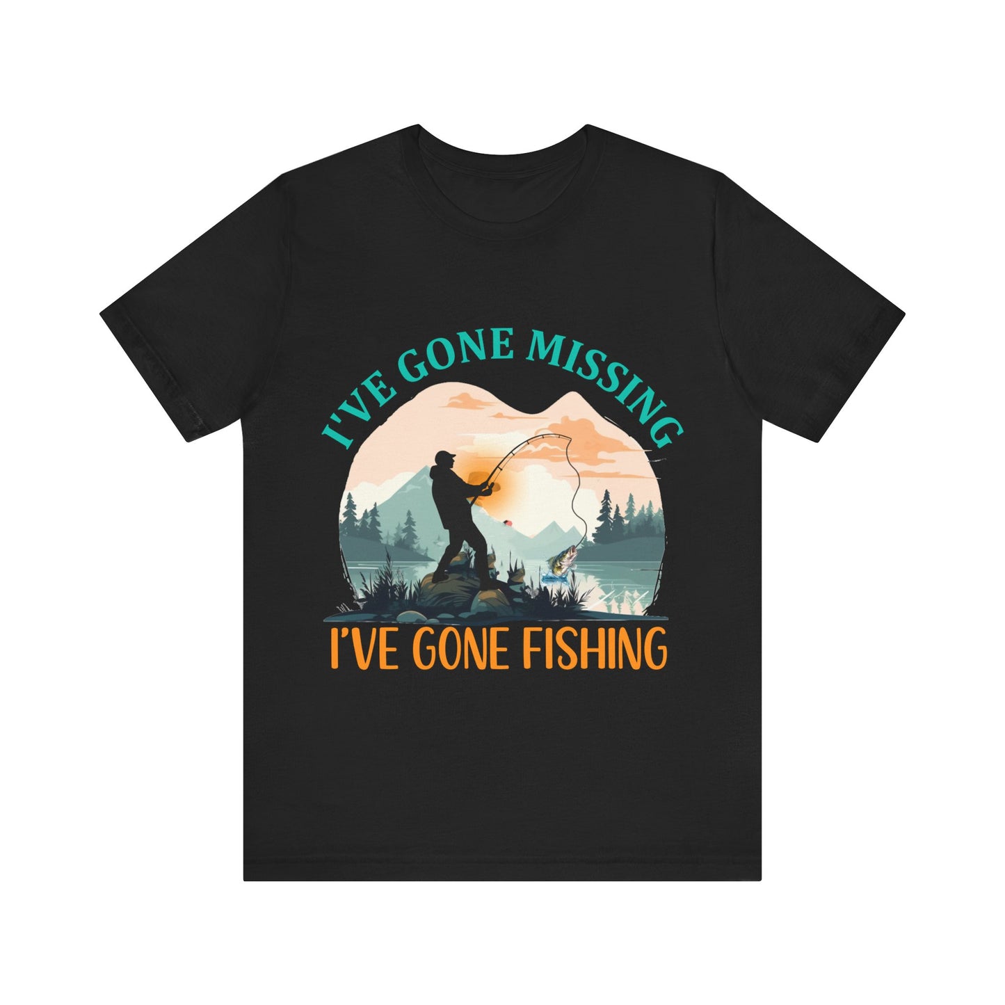 Gone Fishing Tee, Fishing T-Shirt, Outdoor Apparel, Weekend Vibes, Gift for Fisherman, Summer Outfit, Unisex Fishing Shirt