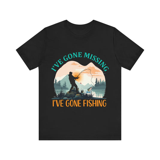 Gone Fishing Tee, Fishing T-Shirt, Outdoor Apparel, Weekend Vibes, Gift for Fisherman, Summer Outfit, Unisex Fishing Shirt