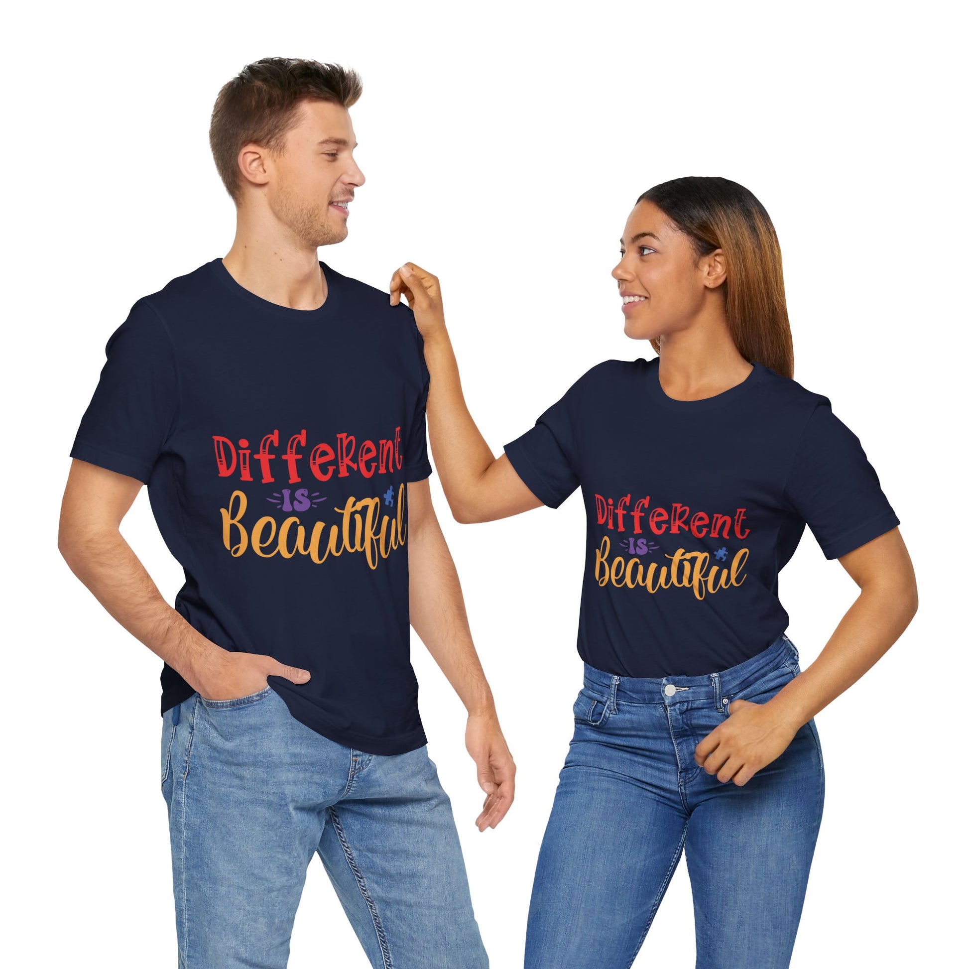 Inspirational Tee - 'Different is Beautiful' - Modern District