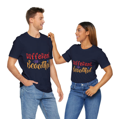 Inspirational Tee - 'Different is Beautiful' - Modern District