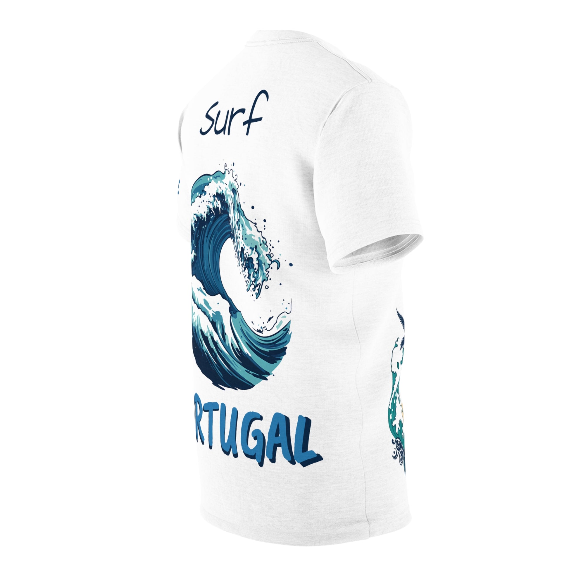 Graphic Tee Surf Portugal Curly Wave Unisex - Modern District