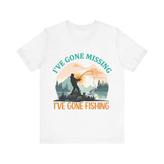 Gone Fishing Tee, Fishing T-Shirt, Outdoor Apparel, Weekend Vibes, Gift for Fisherman, Summer Outfit, Unisex Fishing Shirt