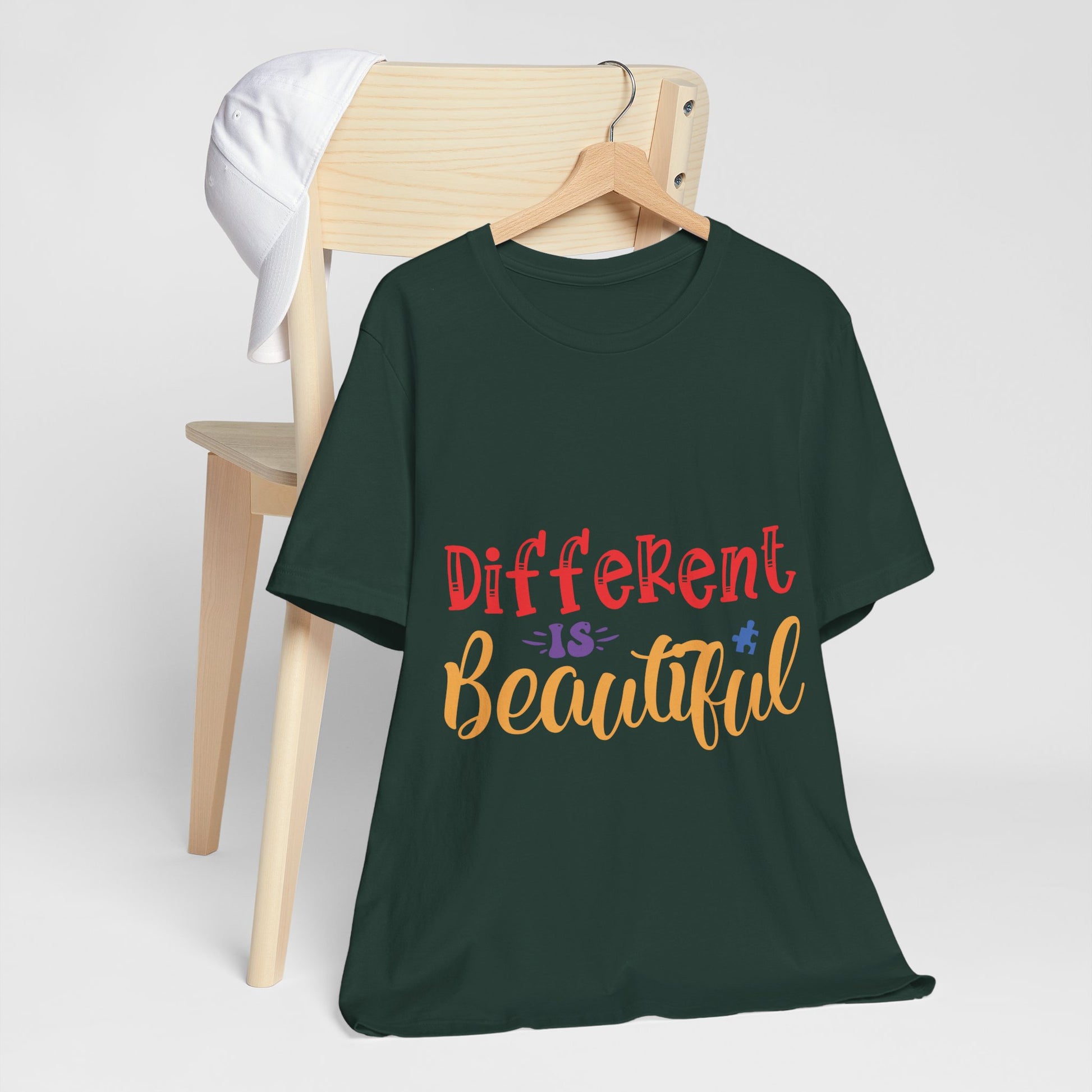 Inspirational Tee - 'Different is Beautiful' - Modern District