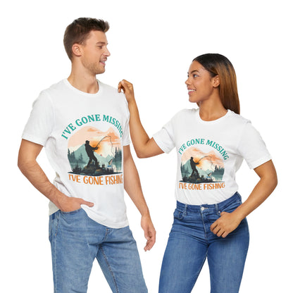 Gone Fishing Tee, Fishing T-Shirt, Outdoor Apparel, Weekend Vibes, Gift for Fisherman, Summer Outfit, Unisex Fishing Shirt
