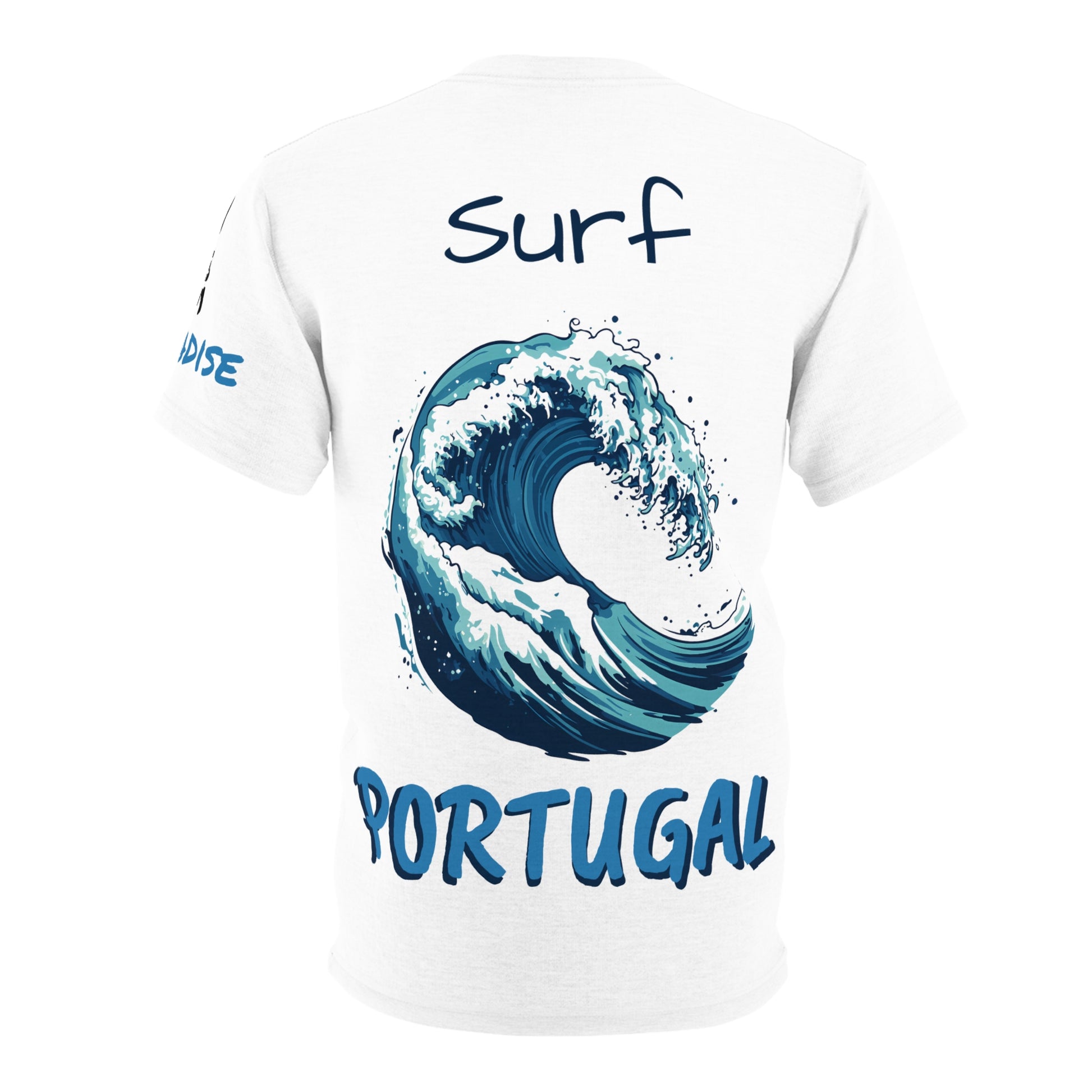 Graphic Tee Surf Portugal Curly Wave Unisex - Modern District