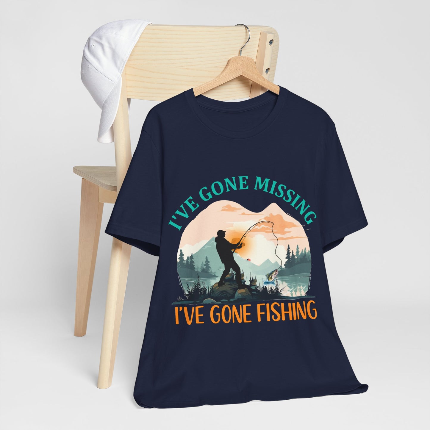 Gone Fishing Tee, Fishing T-Shirt, Outdoor Apparel, Weekend Vibes, Gift for Fisherman, Summer Outfit, Unisex Fishing Shirt
