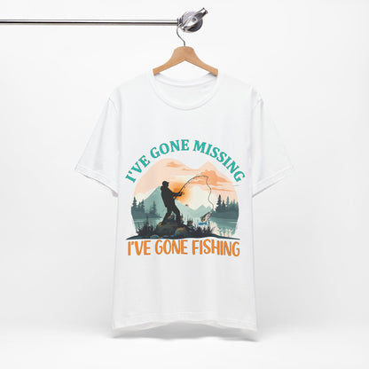 Gone Fishing Tee, Fishing T-Shirt, Outdoor Apparel, Weekend Vibes, Gift for Fisherman, Summer Outfit, Unisex Fishing Shirt