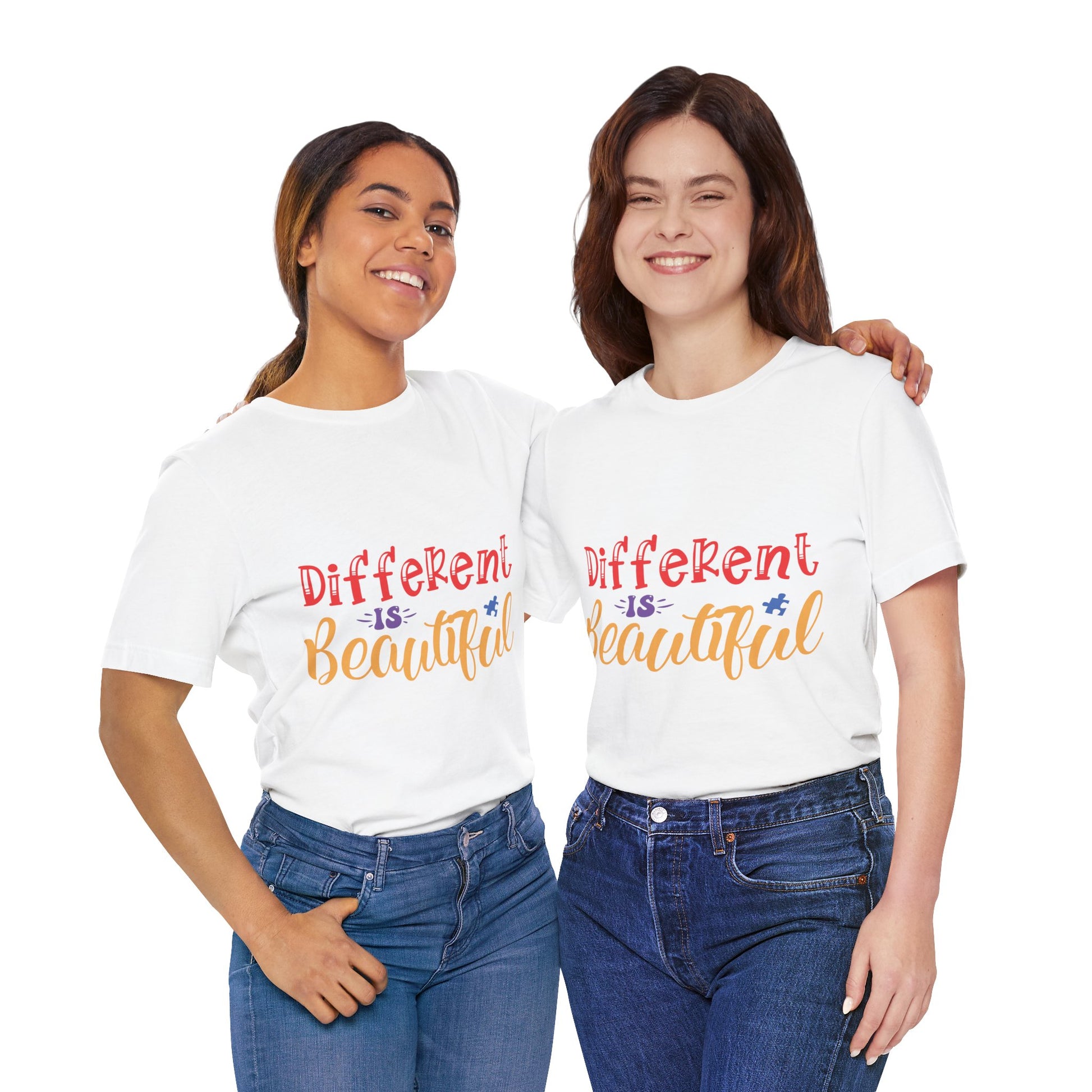 Inspirational Tee - 'Different is Beautiful' - Modern District