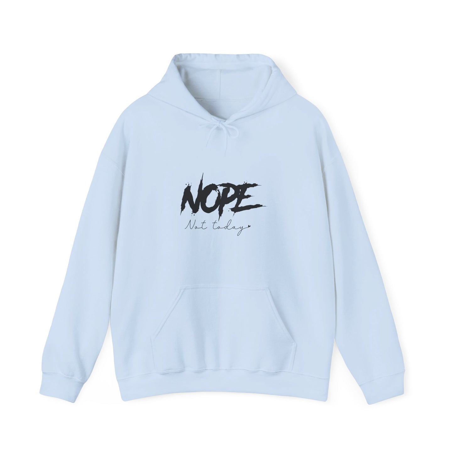 Beach Life Hooded Sweatshirt with NOPE Design - Perfect for Summer Vibes - Modern District