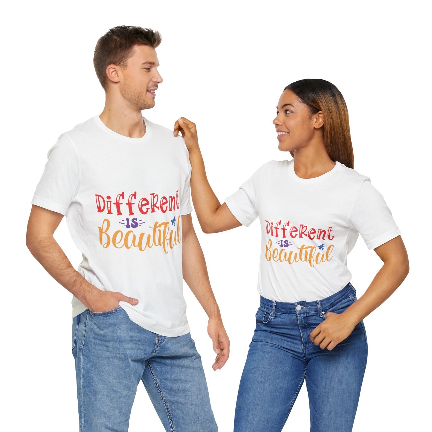 Inspirational Tee - 'Different is Beautiful' - Modern District