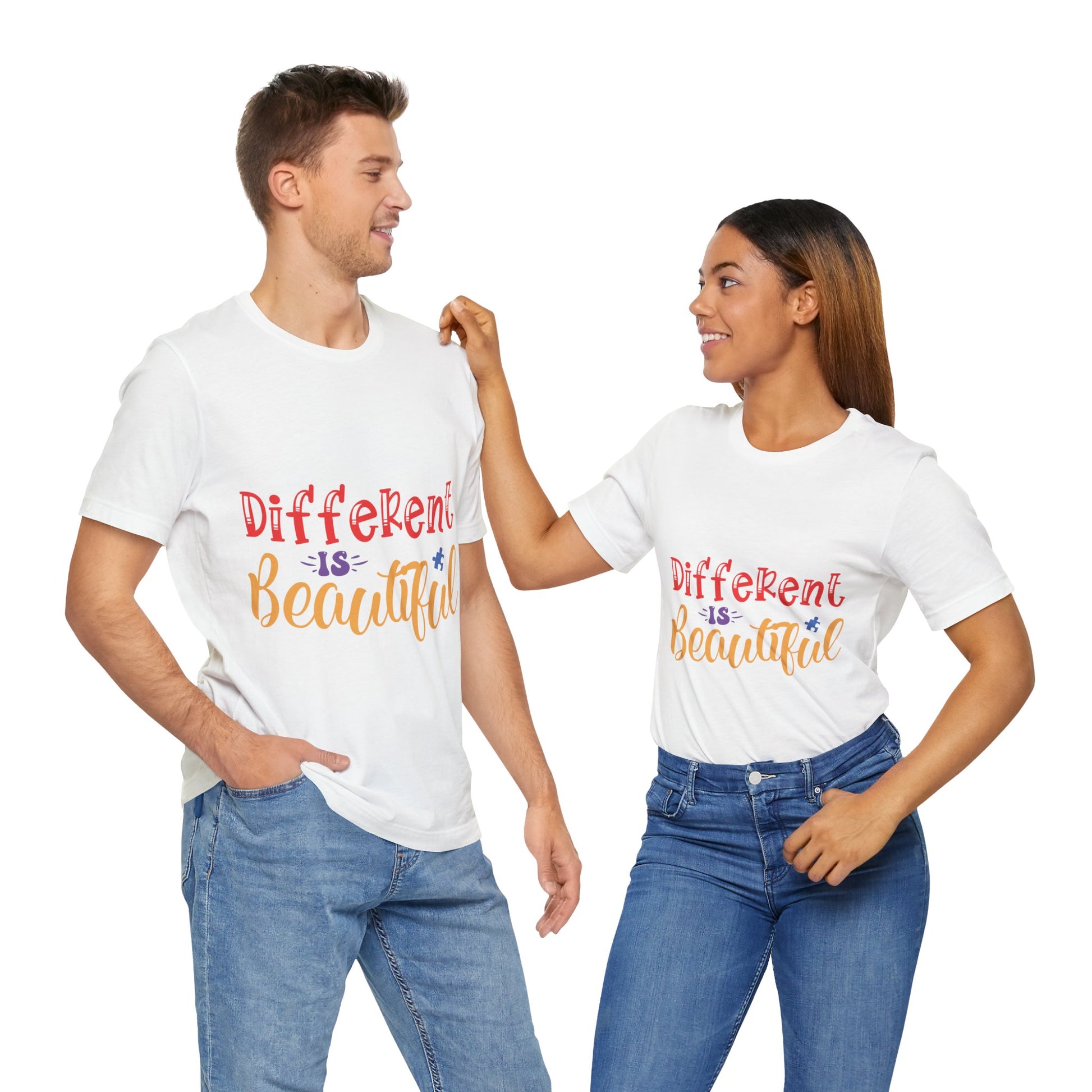 Inspirational Tee - 'Different is Beautiful' - Modern District