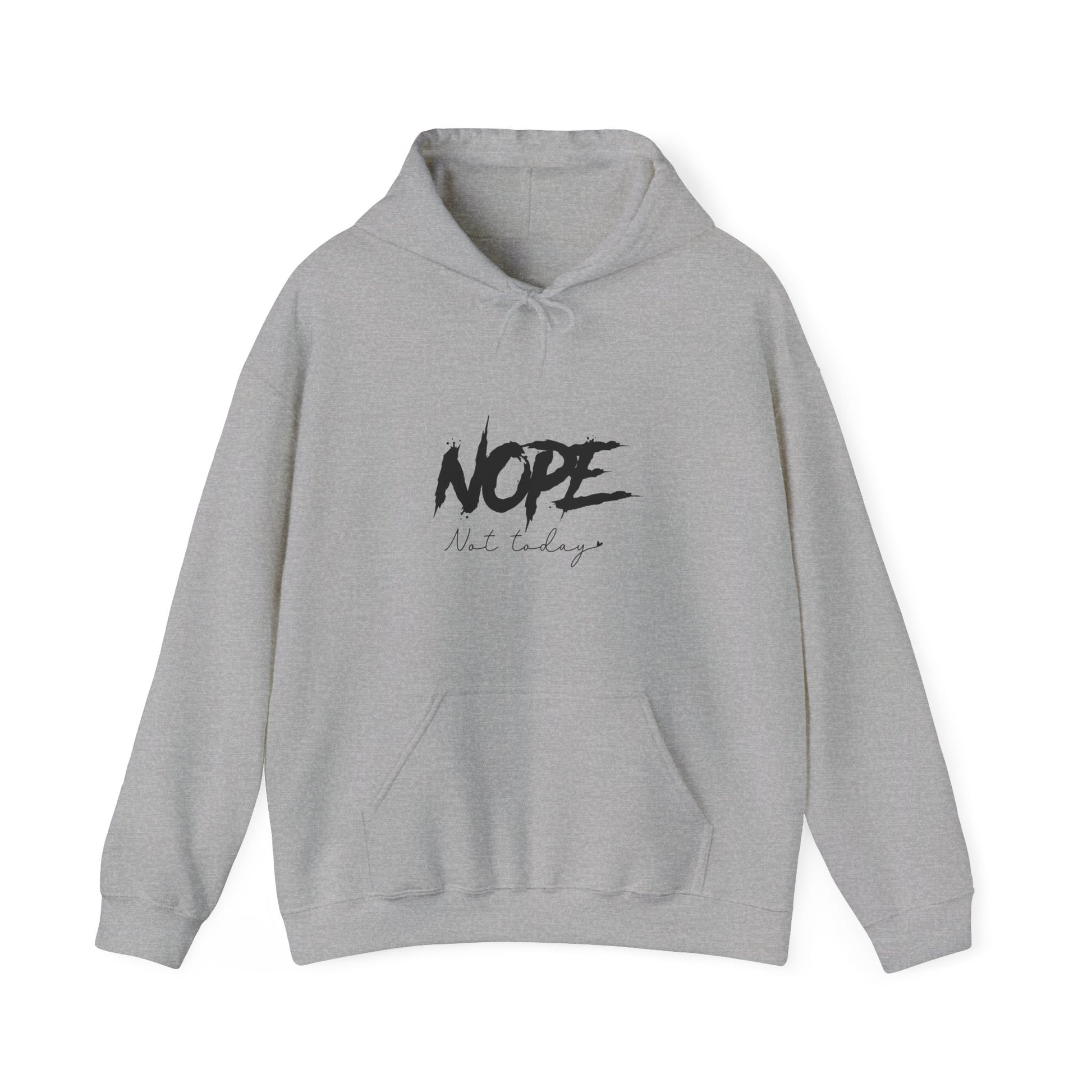 Beach Life Hooded Sweatshirt with NOPE Design - Perfect for Summer Vibes - Modern District