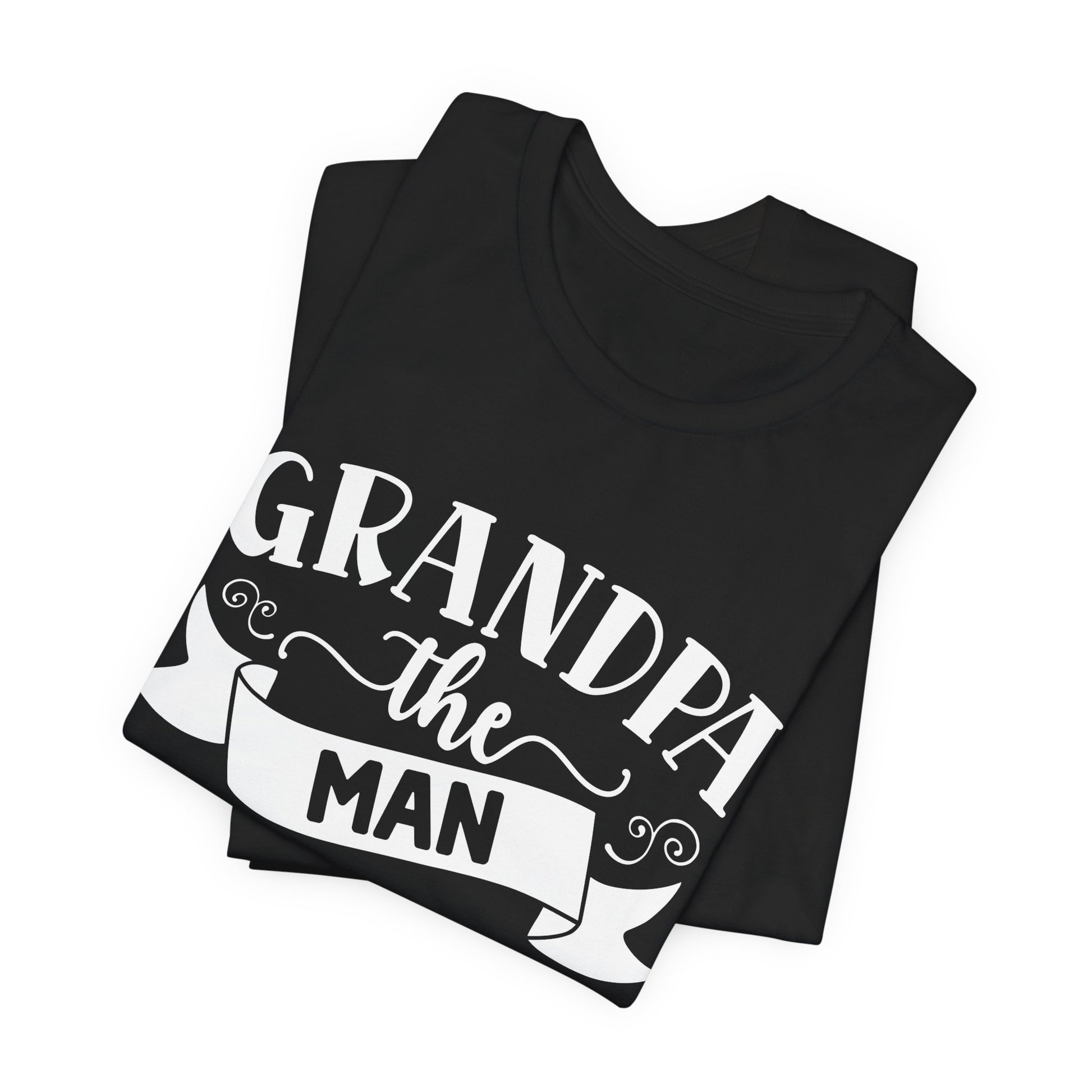 Grandpa The Man The Myth The Legend Tee - Unisex Jersey Short Sleeve T-Shirt for Father's Day & Gifts - Modern District