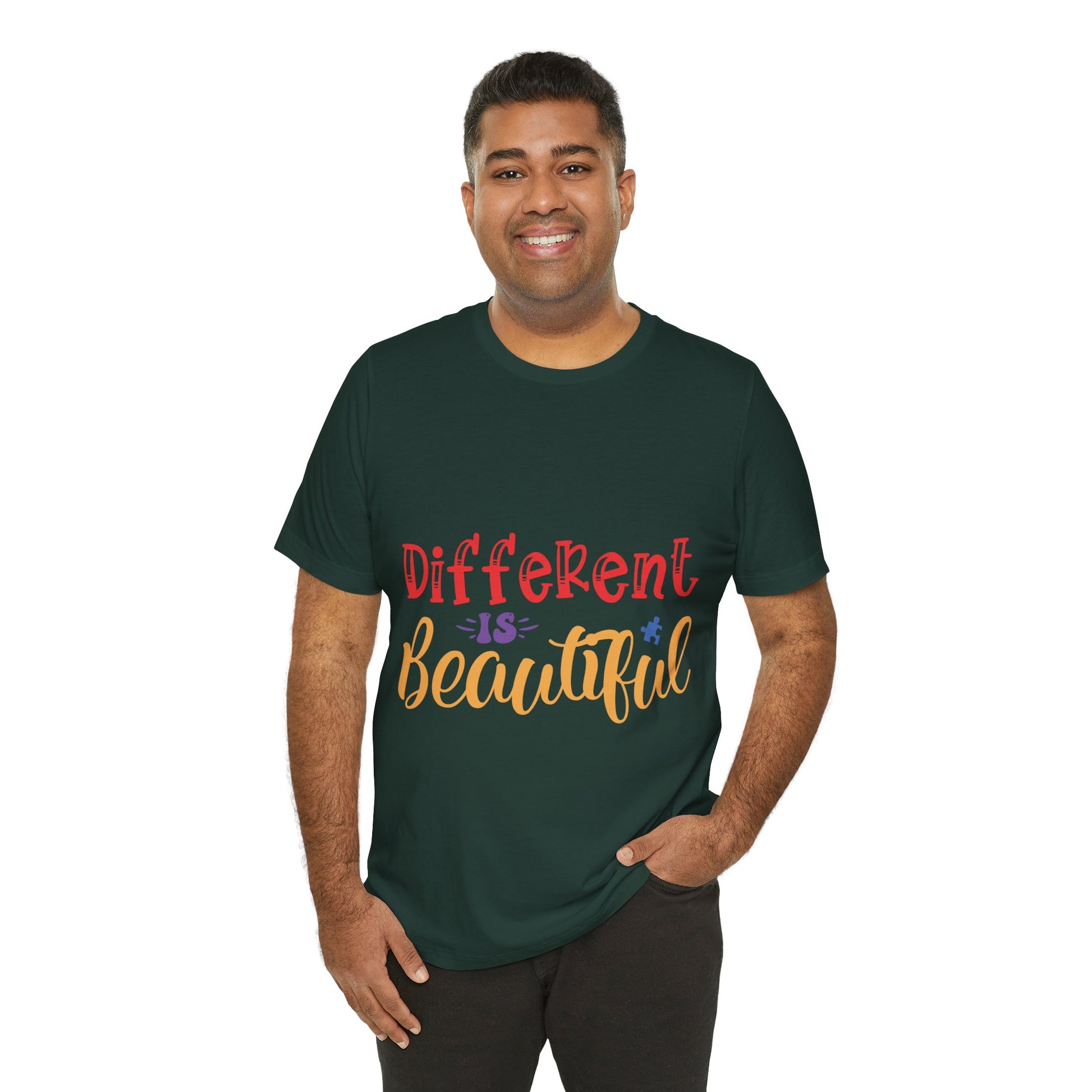 Inspirational Tee - 'Different is Beautiful' - Modern District