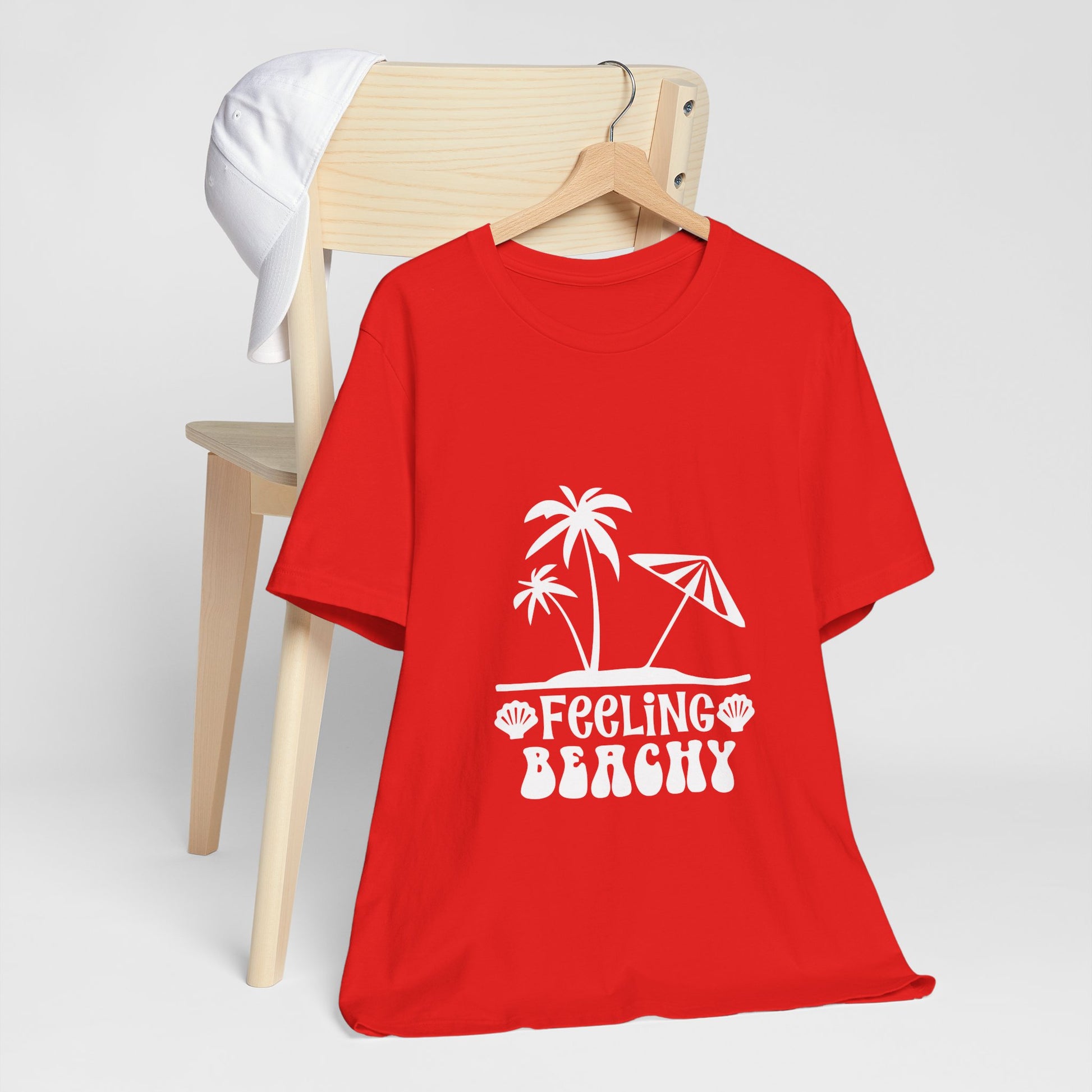 Feeling Beachy Unisex Jersey Short Sleeve Tee - Summer Vibes T-Shirt - Modern District